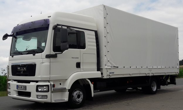 Vermietung LKW 11 Tonnen - weiß - an Privat- oder Geschäftskunden