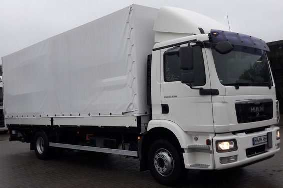 LKW ab 12,5 Tonnen weiß Miete oder Mietkauf möglich - Besichtigung Hilpoltstein bei Nürnberg